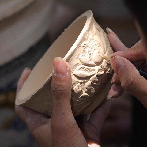 Các công đoạn, quy trình sản xuất gốm sứ Bát Tràng
