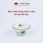 Lotus stem bowl