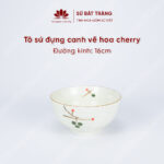 The bowl is usually 16cm in diameter