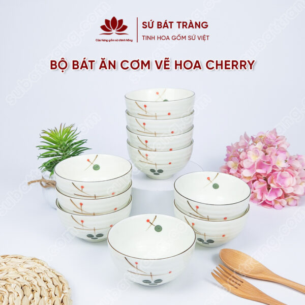 Bát ăn cơm cao cấp - Sứ Bát Tràng