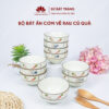 Bát ăn cơm cao cấp - Sứ Bát Tràng