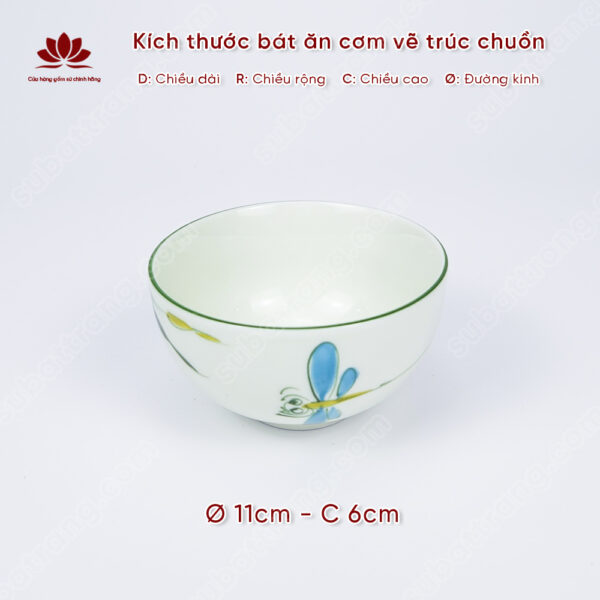 Bát ăn cơm cao cấp - Sứ Bát Tràng